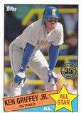 2020 Topps #85AS-40 Ken Griffey Jr. 1985 Topps Baseball All-Stars