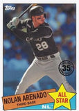2020 Topps #85AS-42 Nolan Arenado 1985 Topps Baseball 35th Anniversary All-Stars