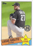 2020 Topps #85AS-46 Lucas Giolito 1985 Topps Baseball 35th Anniversary All-Stars