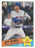 2020 Topps #85AS-45 Jeff McNeil 1985 Topps Baseball 35th Anniversary All-Stars