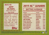 2020 Topps #85AS-45 Jeff McNeil 1985 Topps Baseball 35th Anniversary All-Stars