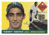 2020 Topps #RCR-SK "Sandy" Koufax Rookie Card Retrospective RC Logo Medallion
