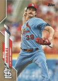 2020 Topps #13 Miles Mikolas Gold #/2020