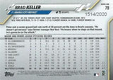 2020 Topps #79 Brad Keller Gold #/2020