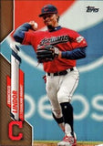 2020 Topps #201 Francisco Lindor Gold #/2020