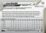2020 Topps #315 Adam Frazier Gold #/2020