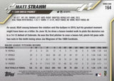 2020 Topps #164 Matt Strahm Rainbow Foil