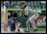2020 Topps #236 Brandon Crawford Rainbow Foil