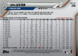 2020 Topps #306 Jon Lester Rainbow Foil