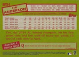 2020 Topps #85TB-9 Tim Anderson 1985 Topps Baseball 35th Anniversary Blue