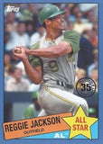 2020 Topps #85AS-5 Reggie Jackson 1985 Topps Baseball All-Stars Blue