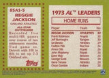 2020 Topps #85AS-5 Reggie Jackson 1985 Topps Baseball All-Stars Blue