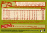 2020 Topps #85TB-11 Sonny Gray 1985 Topps Baseball 35th Anniversary (Series Two)