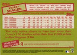 2020 Topps #85TB-22 Corey Seager 1985 Topps Baseball 35th Anniversary