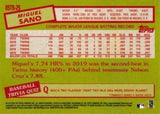 2020 Topps #85TB-25 Miguel Sano 1985 Topps Baseball 35th Anniversary