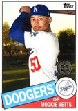 2020 Topps #85TB-32 Mookie Betts 1985 Topps Baseball 35th Anniversary
