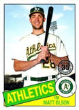 2020 Topps #85TB-31 Matt Olson 1985 Topps Baseball 35th Anniversary