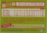 2020 Topps #85TB-34 Aaron Nola 1985 Topps Baseball 35th Anniversary