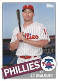 2020 Topps #85TB-35 J.T. Realmuto 1985 Topps Baseball 35th Anniversary