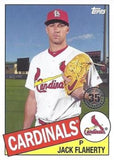 2020 Topps #85TB-43 Jack Flaherty 1985 Topps Baseball 35th Anniversary
