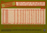 2020 Topps #85-7 Chipper Jones 1985 Topps Baseball 35th Anniversary