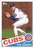 2020 Topps #85-27 Ryne Sandberg 1985 Topps Baseball 35th Anniversary