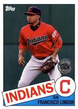 2020 Topps #85-39 Francisco Lindor 1985 Topps Baseball 35th Anniversary