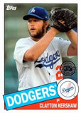 2020 Topps #85-54 Clayton Kershaw 1985 Topps Baseball 35th Anniversary