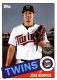 2020 Topps #85-62 Jose Berrios 1985 Topps Baseball 35th Anniversary (Series One)