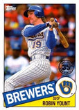 2020 Topps #85-61 Robin Yount 1985 Topps Baseball 35th Anniversary (Series One)