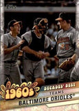 2020 Topps #DB-27 Baltimore Orioles Decades' Best (Series One)
