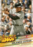 2020 Topps #DB-28 Orlando Cepeda Decades' Best (Series Two)