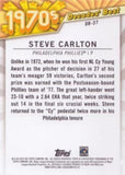 2020 Topps #DB-37 Steve Carlton Decades' Best (Series Two)