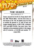 2020 Topps #DB-38 Tom Seaver Decades' Best (Series Two)