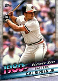 2020 Topps #DB-44 Cal Ripken Jr. Decades' Best (Series One)
