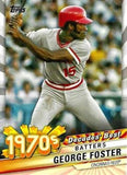 2020 Topps #DB-49 George Foster Decades' Best (Series Two)