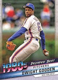 2020 Topps #DB-63 Dwight Gooden Decades' Best (Series Two)