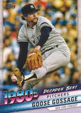 2020 Topps #DB-68 Goose Gossage Decades' Best (Series Two)