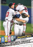 2020 Topps #DB-74 Atlanta Braves Decades' Best (Series Two)