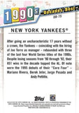 2020 Topps #DB-75 New York Yankees Decades' Best (Series Two)