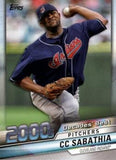 2020 Topps #DB-79 CC Sabathia Decades' Best (Series One)