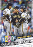 2020 Topps #DB-78 Pittsburgh Pirates Decades' Best (Series Two)