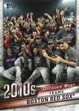 2020 Topps #DB-81 Boston Red Sox Decades' Best (Series One)