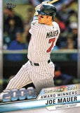 2020 Topps #DB-82 Joe Mauer Decades' Best (Series Two)