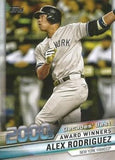 2020 Topps #DB-84 Alex Rodriguez Decades' Best (Series Two)