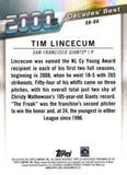 2020 Topps #DB-88 Tim Lincecum Decades' Best Green (Series Two)
