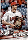 2020 Topps #DB-92 Shohei Ohtani Decades' Best (Series One)