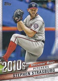 2020 Topps #DB-94 Stephen Strasburg Decades' Best (Series Two)