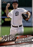 2020 Topps #DB-97 Max Scherzer Decades' Best (Series One)
