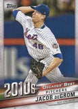2020 Topps #DB-98 Jacob deGrom Decades' Best (Series Two)